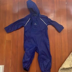 LL Bean Toddler Rain Suit / “Bunting” - barely worn